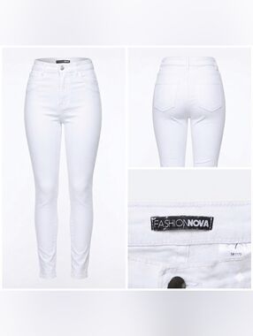 White Jean Pants